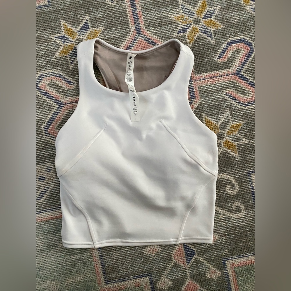 Lululemon White Tank